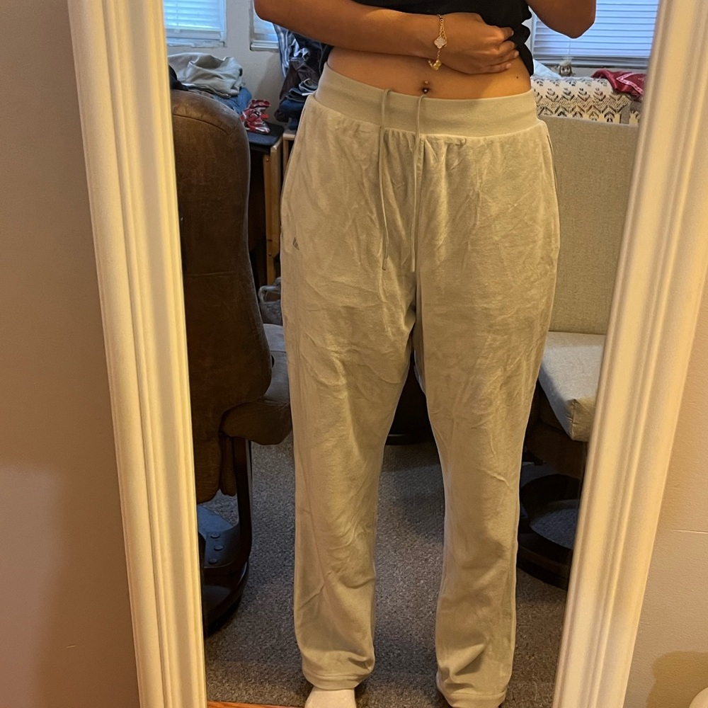 Adidas Light Gray Lounge Pants
